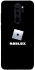 Чехол на Xiaomi Redmi Note 8 Pro Roblox logo black фото 1 из 1