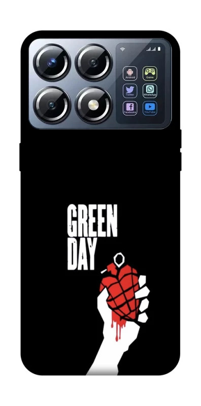 Чехол на Xiaomi POCO X8 Pro Green Day logo фото 1 из 1