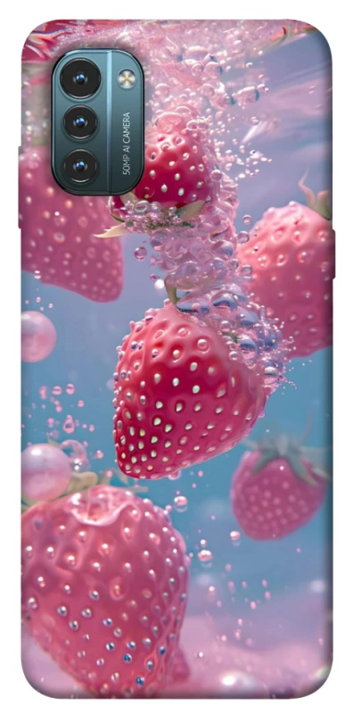 Чохол на Nokia G21 Полуниця в воді фото 1 з 1