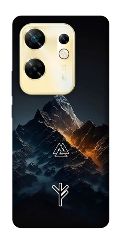 Чехол на Infinix Zero 30 4G Руны в горах фото 1 из 1