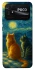 Чохол на Xiaomi Poco C40 Cats under the stars фото 1 з 1