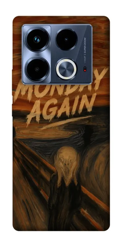 Чохол на Infinix Note 40 4G Monday Again фото 1 з 1