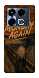 Чехол на Infinix Note 40 4G Monday Again фото 1 из 1