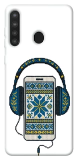 Чехол на Samsung Galaxy A21 Современная вышиванка фото 1 из 1
