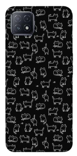 Чохол на Oppo A73 Black Cats фото 1 з 1