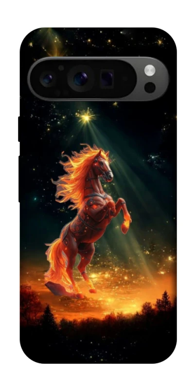 Чохол на Google Pixel 9 Pro Red Fire Horse ver.2 фото 1 з 1