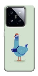 Чохол на Xiaomi 14 Pro Голуб-детектив фото 1 з 1