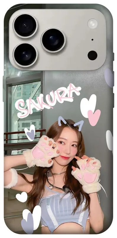 Чохол на Apple iPhone 18 Pro Sakura - LE SSERAFIM фото 2 з 2