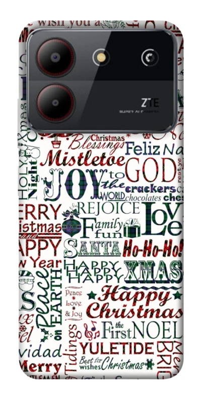 Чохол на ZTE Blade A54 4G Christmas mood ver.3 фото 1 з 1