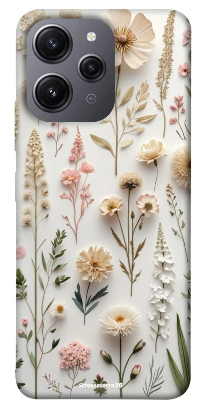 Чохол на Xiaomi Redmi 12 Floral design ver.1 фото 1 з 1