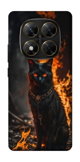 Чохол на Xiaomi Poco X7 Вогняний кіт фото 1 з 1