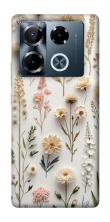 Чехол на Infinix Note 40 Pro 4G Floral design ver.1 фото 1 из 1
