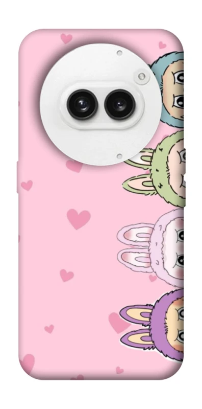 Чохол на Nothing Phone (2a) All Labubu 4 фото 1 з 1