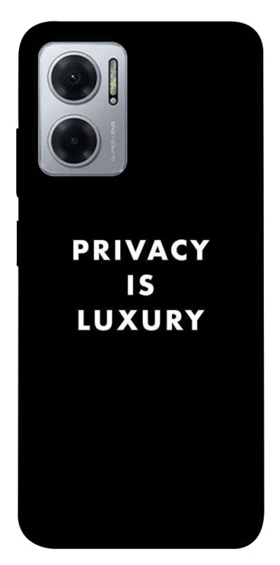Чохол на Xiaomi Redmi Note 11E Privacy is luxury фото 1 з 1