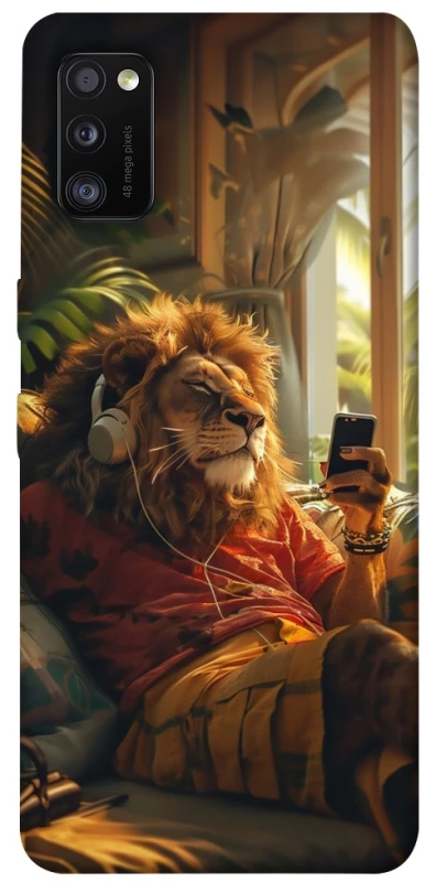 Чохол на Samsung Galaxy A41 Лев v2 фото 1 з 1