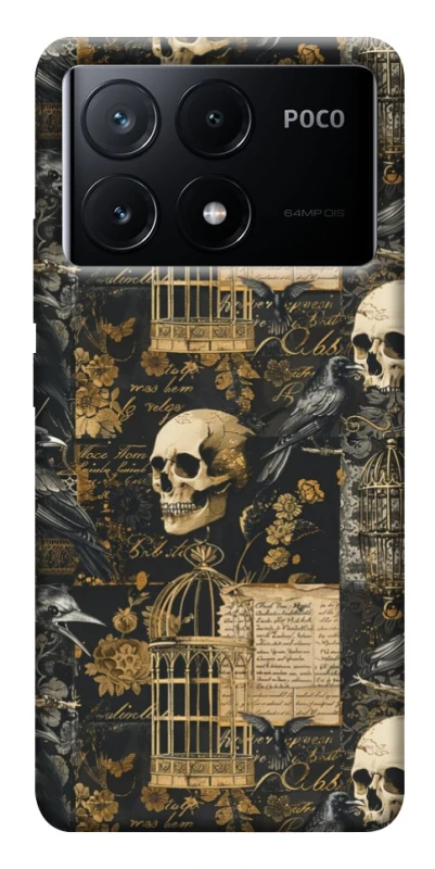 Чохол на Xiaomi Poco X6 Halloween aesthetics ver.1 фото 1 з 1