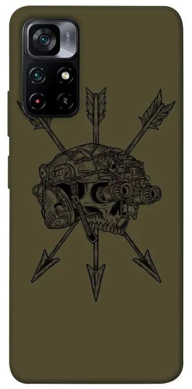 Чохол на Xiaomi Poco M4 Pro 5G Mil skull фото 1 з 1