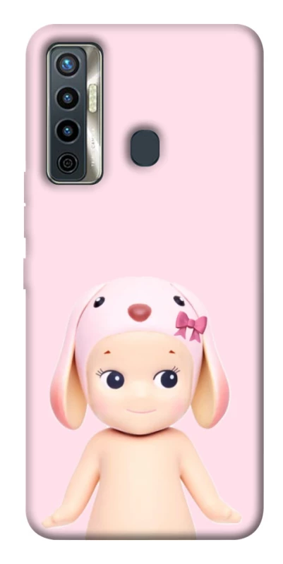 Чехол на TECNO Camon 17 Pink Ribbon Hop фото 1 из 1