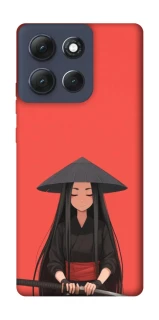 Чохол на Motorola Moto G86 Power Red samurai фото 1 з 1