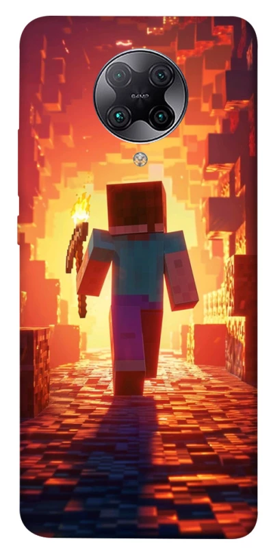 Чохол на Xiaomi Redmi K30 Pro / Poco F2 Pro Minecraft adventure фото 1 з 1