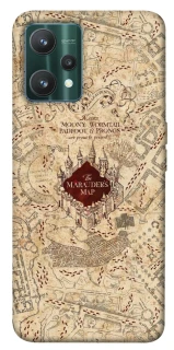 Чохол на Realme 9 Pro Harry Potter Marauder's Map фото 1 з 1