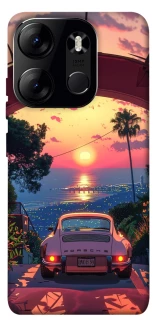 Чехол на Tecno Spark Go 2023 Porsche at sunset фото 1 из 1