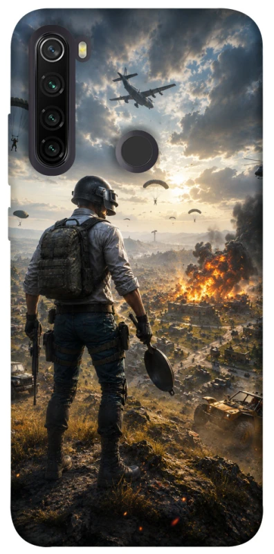 Чехол на Xiaomi Redmi Note 8T PUBG ver.2 фото 1 из 1
