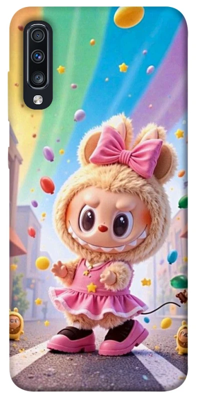 Чехол на Samsung Galaxy A70 (A705F) Labubu rainbow фото 1 из 1