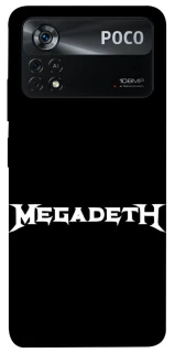 Чехол на Xiaomi Poco X4 Pro 5G Megadeth logo фото 1 из 1