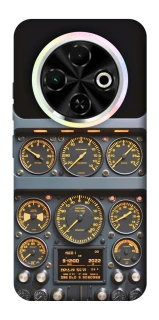 Чохол на TECNO Spark 30C Airplane instrument panel фото 1 з 1