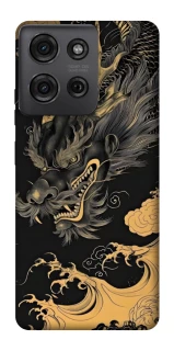 Чохол на Motorola Moto G75 gold dragon фото 1 з 1
