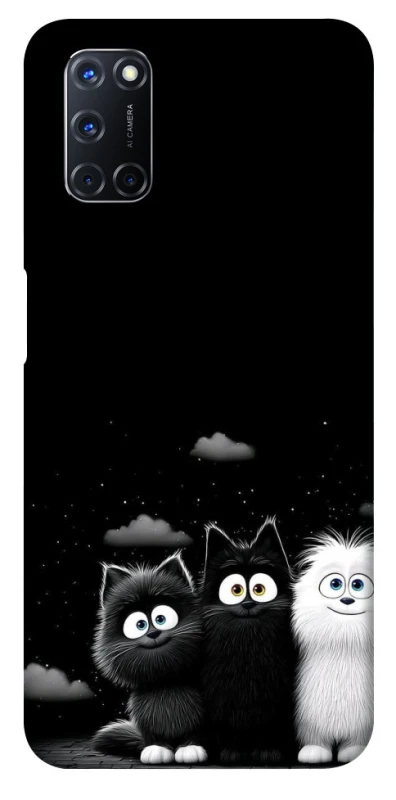 Чохол на Oppo A52 / A72 / A92 Three Cats фото 1 з 1