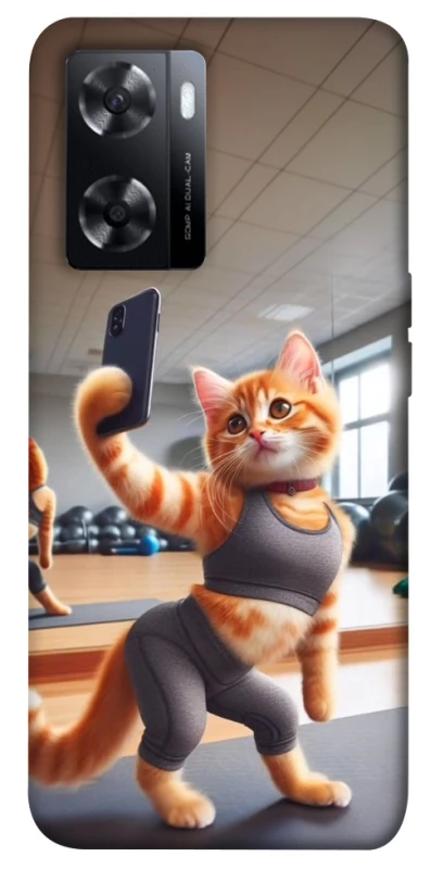 Чехол на Oppo A77s Кошечка фото 1 из 1