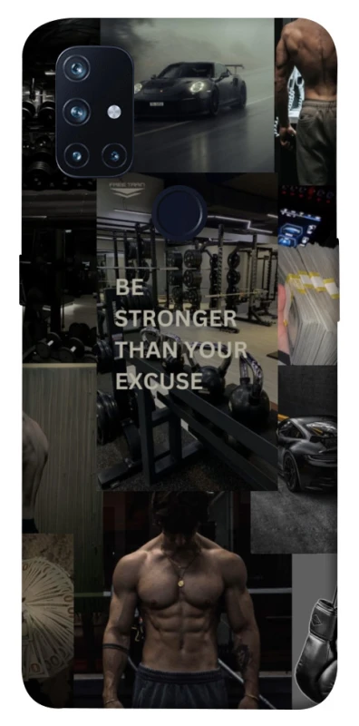 Чохол на OnePlus Nord N10 5G Be stronger фото 1 з 1