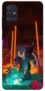 Чохол на Samsung Galaxy A51 Minecraft game adventure фото 1 з 1