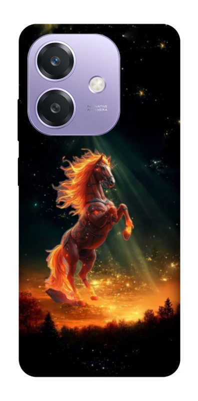 Чохол на Oppo A40m Red Fire Horse ver.2 фото 1 з 1