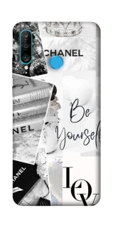 Чехол на Huawei P30 lite Fashion collage ver.7 фото 1 из 1