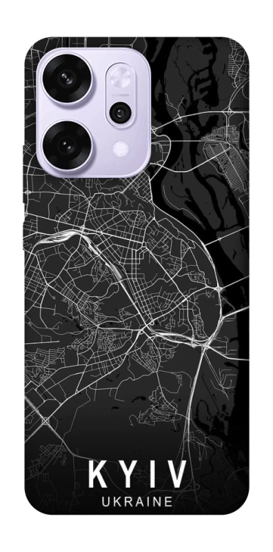 Чохол на Oppo Reno 14 Pro Kyiv map фото 1 з 1