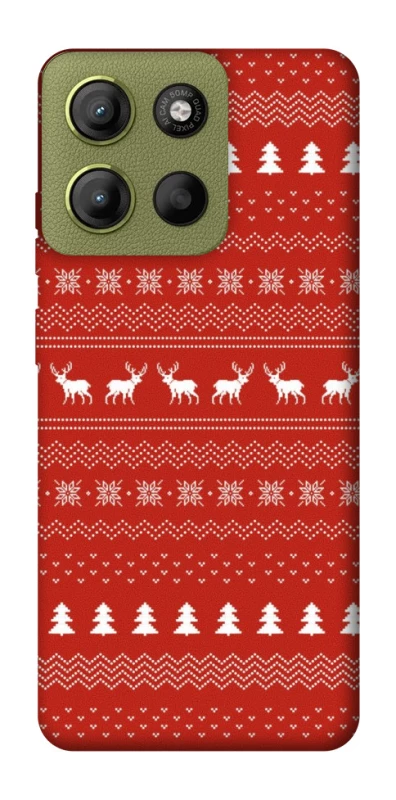 Чехол на Motorola Moto G15 4G Новогодний v12 фото 1 из 1