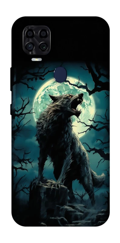 Чохол на ZTE Blade v2020 Вовк під місяцем фото 1 з 1