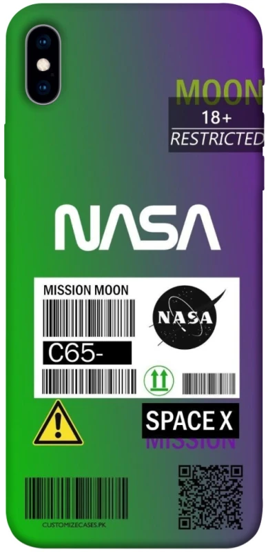 Чохол на Apple iPhone XS Max (6.5") NASA ver.2 фото 1 з 1