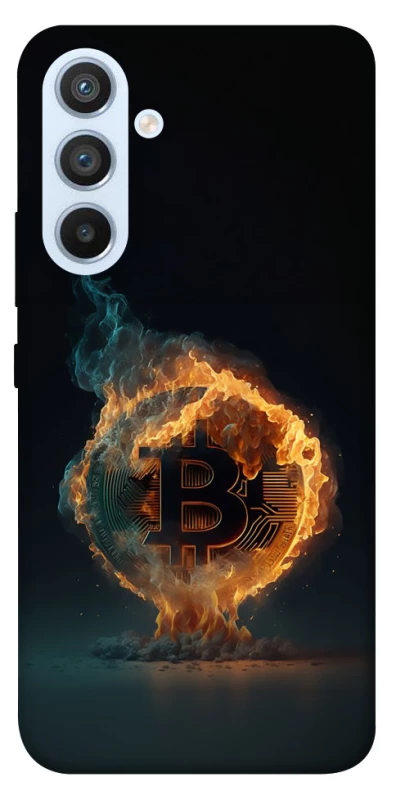 Чохол на Samsung Galaxy A54 5G Fire Bitcoin фото 1 з 1