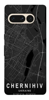 Чехол на Google Pixel 7 Pro Chernihiv map фото 1 из 1