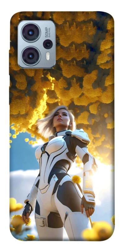 Чохол на Motorola Moto G23 Cyber space girl ver.3 фото 1 з 1