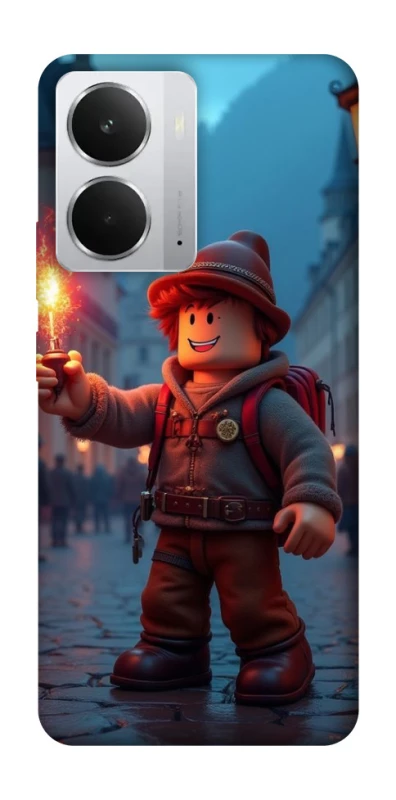 Чохол на Realme 14 Roblox Fire Logo Blue Flames фото 1 з 1