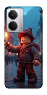 Чохол на Realme 14 Roblox Fire Logo Blue Flames фото 1 з 1