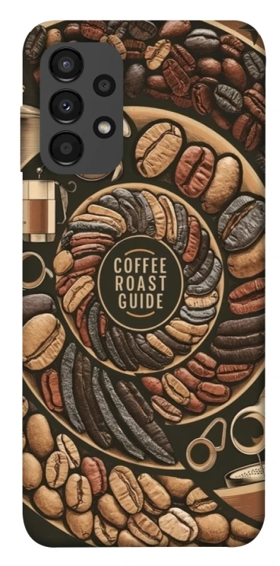 Чехол на Samsung Galaxy A13 4G Coffee roast guide фото 1 из 1