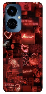 Чохол на TECNO Camon 19 Love collage ver.6 фото 1 з 1