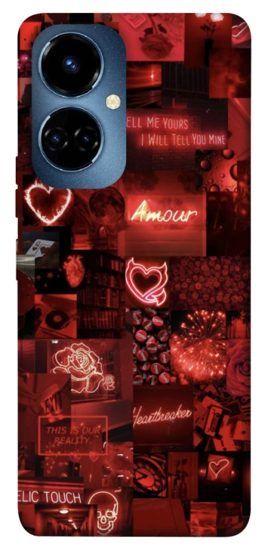 Чохол на TECNO Camon 19 Pro Love collage ver.6 фото 1 з 1
