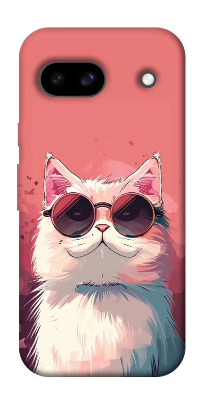 Чохол на Google Pixel 8a Сat with glasses фото 1 з 1